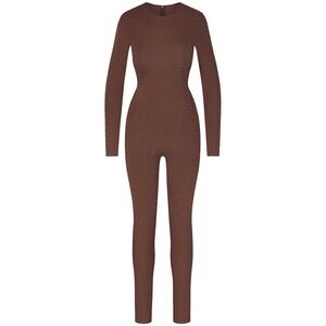 SKIMS x Swarovski Jelly Sheer Long Sleeve Catsuit
